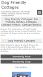 Mobile Screenshot of dogfriendlycottages.co.uk
